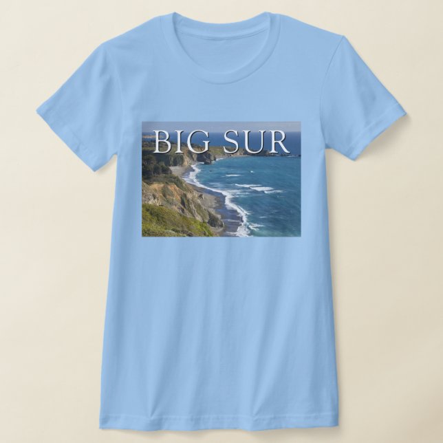 Camiseta Costa de Big Sur | Califórnia (Postura )