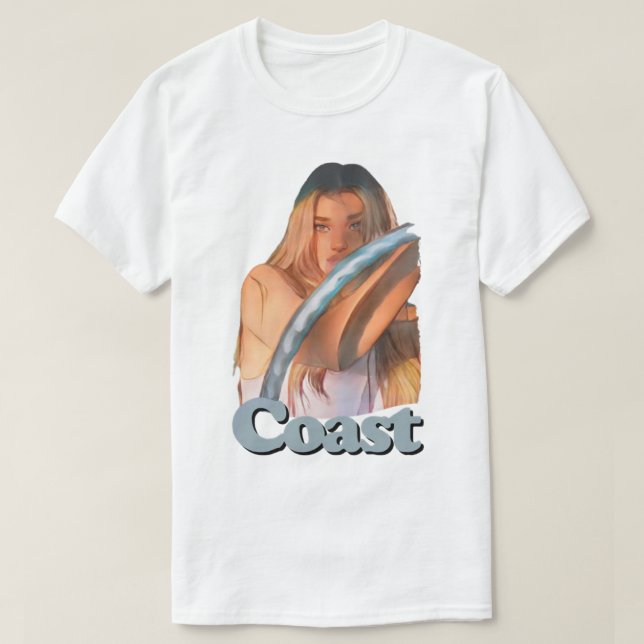 Camiseta Costa de Hailee Steinfeld (Frente do Design)