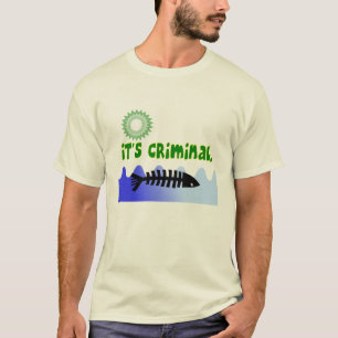 Camiseta Costa do golfo do derramar de óleo "é" peixe