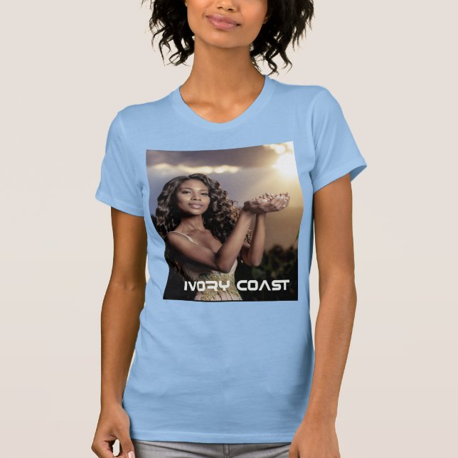 CAMISETA COSTA DO MARFIM - CACAU (Frente)