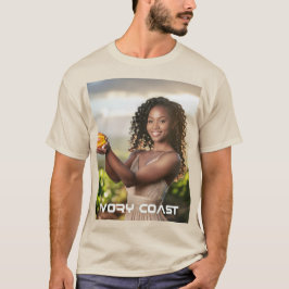 CAMISETA COSTA DO MARFIM - CACAU