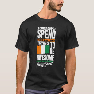 Camiseta Costa do Marfim - Costa do Marfim - Citação da ban