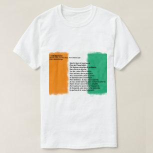 Camiseta Costa do Marfim - L'Abidjanaise
