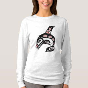 Camiseta Costa do Pacífico Noroeste - Baleia Assassina de A