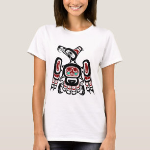 Camiseta Costa do Pacífico Noroeste de Kaigani Thunderbird