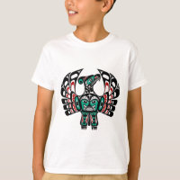 Costa do Pacífico Noroeste Haida art Thunderbird