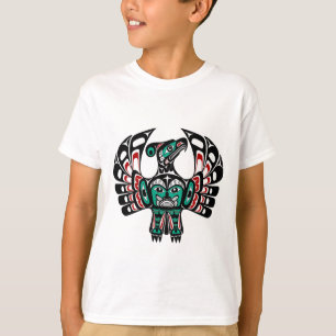 Camiseta Costa do Pacífico Noroeste Haida art Thunderbird