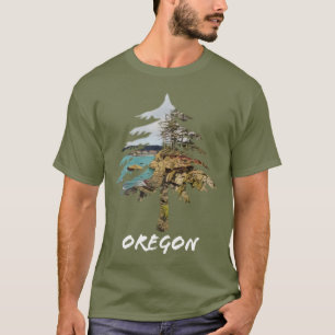 Camiseta Costa Escura do Oregon