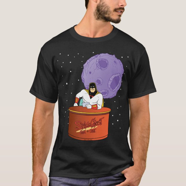 Camiseta Costa Fantasma do Espaço para Costa no Conjunto (Frente)