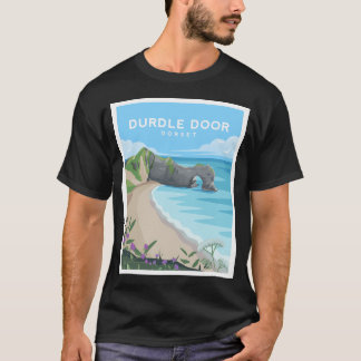 Camiseta Costa Jurássica Da Porta Durenta Do Dorset