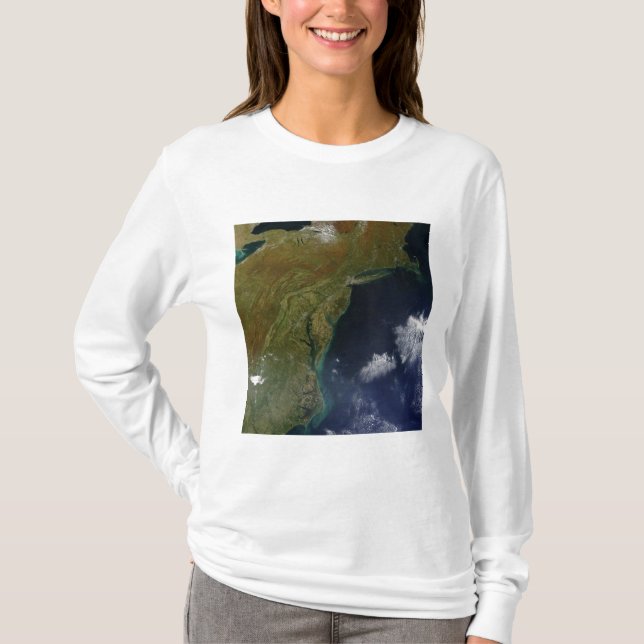 Camiseta Costa Leste dos Estados Unidos (Frente)