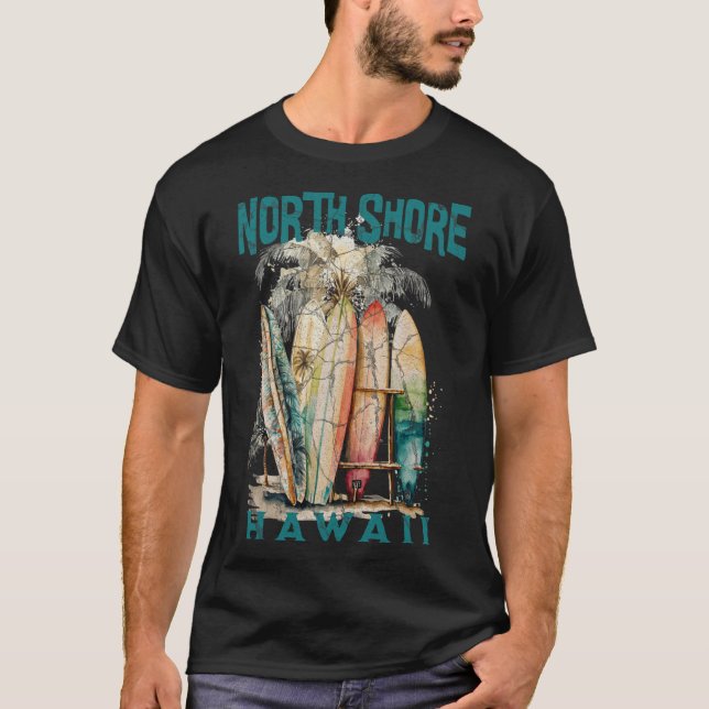 Camiseta Costa Norte do Havaí _2  (Frente)