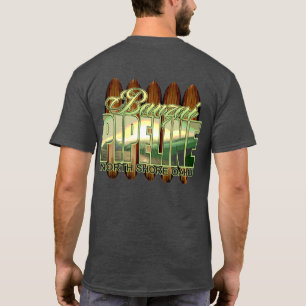 Camiseta Costa norte Oahu Havaí do encanamento do Banzai
