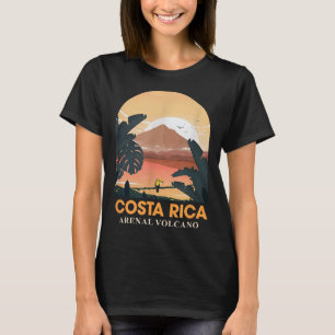 Camiseta Costa Rica Arenal Volcano Viagem Beach Summer Vaca