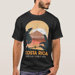 Camiseta Costa Rica Arenal Volcano Viagem Beach Summer Vaca
