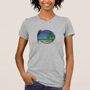 Camiseta Costa Rica - as mulheres multam o t-shirt do
