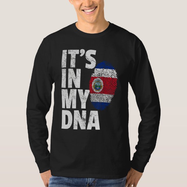 Camiseta Costa Rica Flag  Pride Country Home Nation Family (Frente)