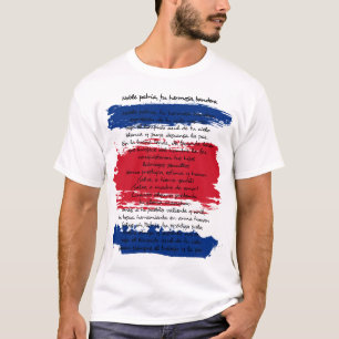 Camiseta Costa Rica - Himno Nacional de Costa Rica