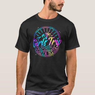 Camiseta Costa Rica Meninas Trip 2023 Para Mulheres No Fim