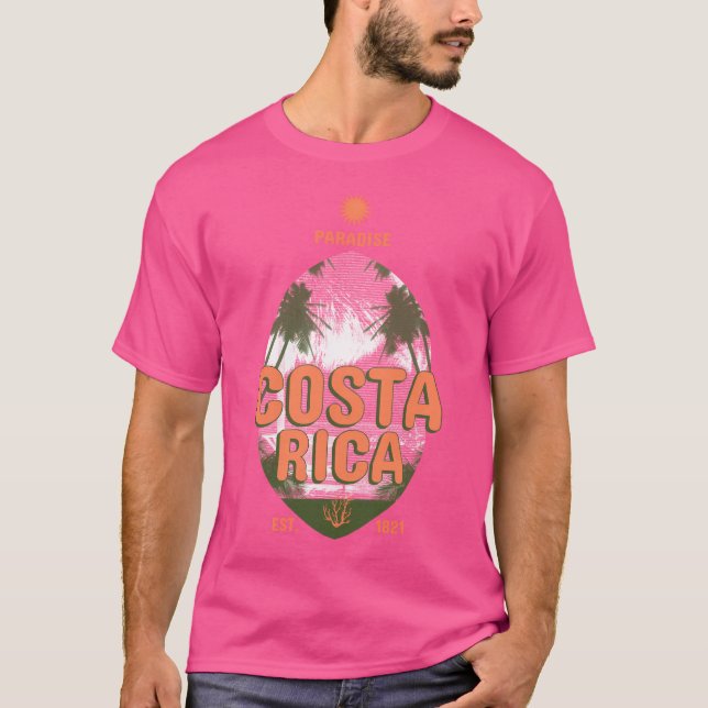 Camiseta Costa Rica Pura Vida (Frente)