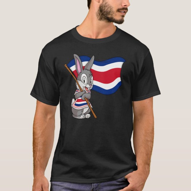 Camiseta Costa Rica Rabbit (Frente)