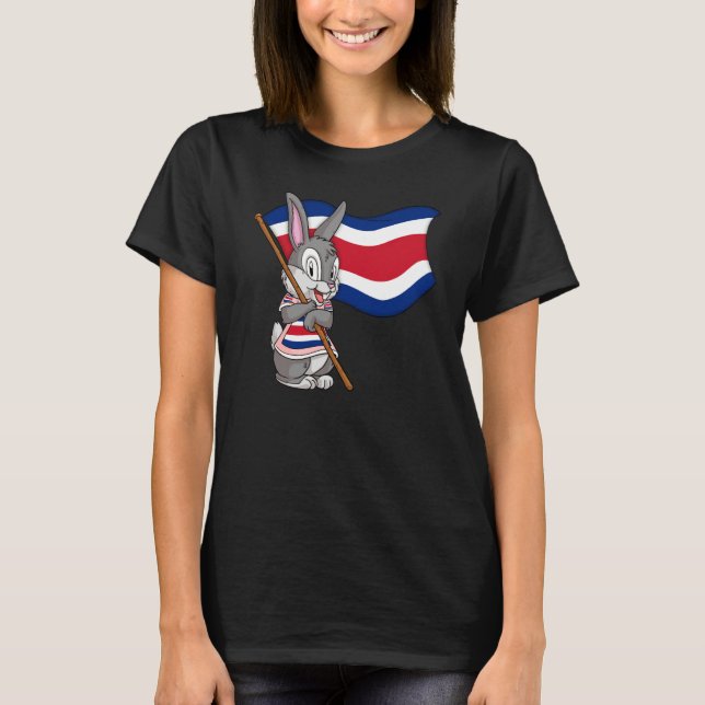 Camiseta Costa Rica Rabbit (Frente)