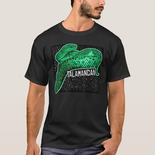 Camiseta Costa Rica Talamancan Palm Pit Viper Reptile Veno (Frente)