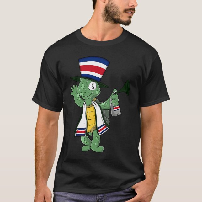 Camiseta Costarican Fan Turtle (Frente)