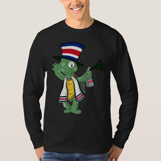 Camiseta Costarican Fan Turtle (Frente)