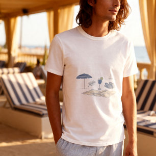 Camiseta Costeira da Riviera Francesa