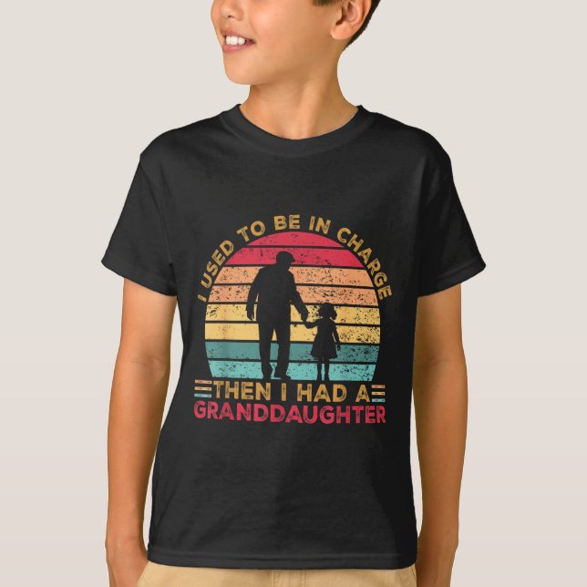 Camiseta Costumava Estar No Comando Tinha Um Design De Neta (Frente)