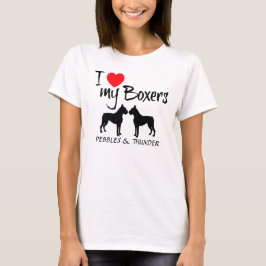 Camiseta Costume Adoro Meus Boxers