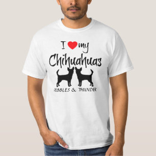 Camiseta Costume Amo Meu Chihuahuas