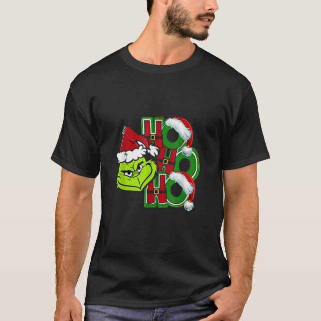 Camiseta Costume Arts Hohoho 2021 Natal Engraçado T Sh (Frente)