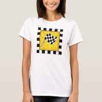 Costume Checkered da bandeira do fã da raça da