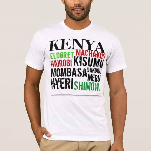 Camiseta Costume de Africankoko Kenya (Frente)