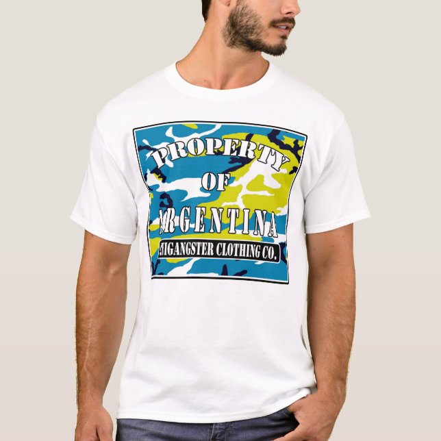 Camiseta costume de Argentina (Frente)