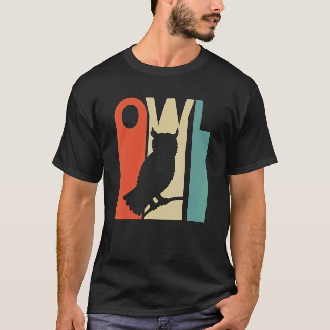 Camiseta Costume de Ave de Coruja (Frente)