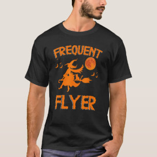 Camiseta Costume de bruxas de bruxas de passageiro frequent