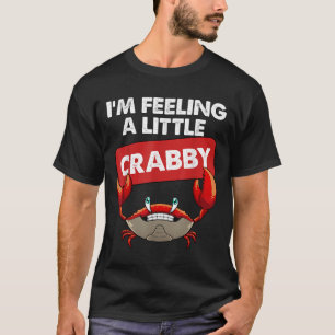 Camiseta Costume De Caranguejo Engraçado Para Homens Mulher