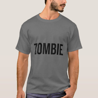 Camiseta Costume de Dia das Bruxas de Zombie