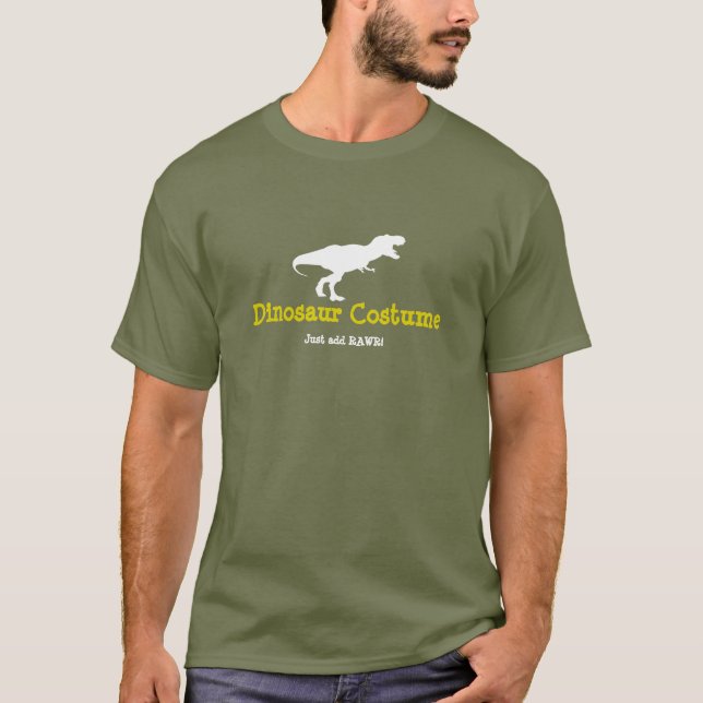Camiseta Costume de Dinossauro (Frente)