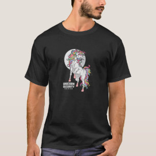 Camiseta Costume de Esquadrão de Segurança do Unicorn F