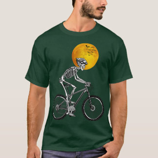 Camiseta Costume de Halloween de bicicleta de bicicleta de