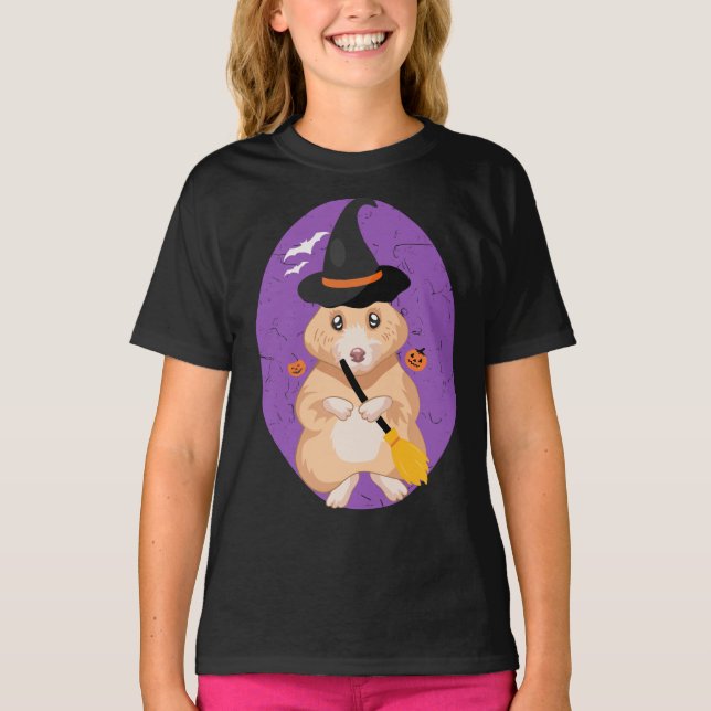 Camiseta Costume de Halloween de Hamster (Frente)