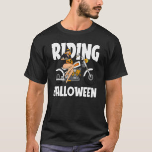Camiseta Costume de Halloween Legal de motocicleta