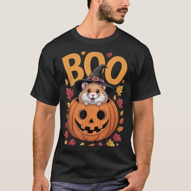 Camiseta Costume De Hamster No Hamster Do Halloween De Pump (Frente)
