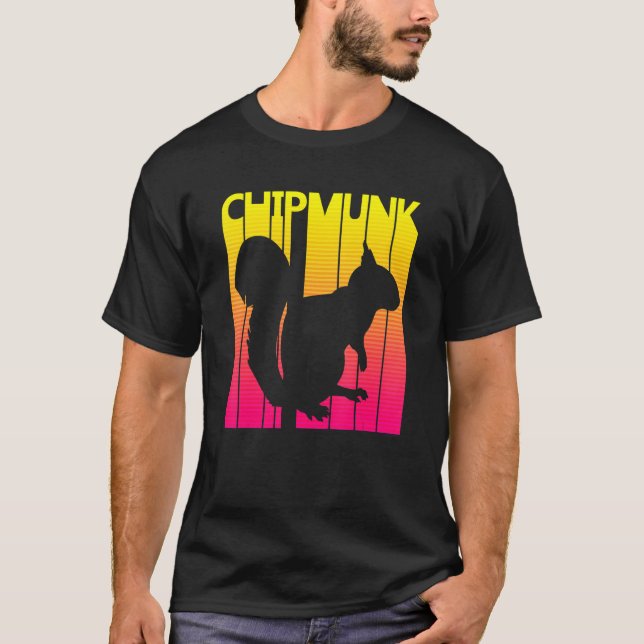 Camiseta Costume de Introdução a Animais Chipmunk (Frente)