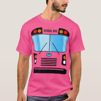 Camiseta Costume de ônibus escolar 7