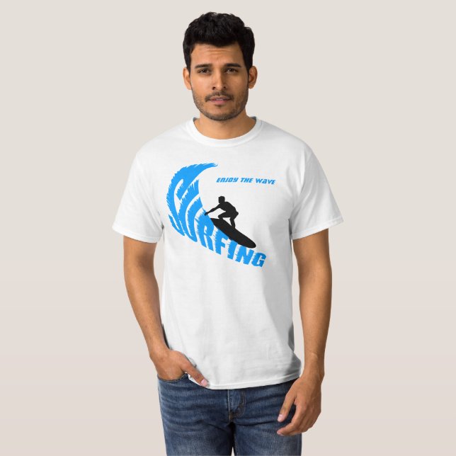 Camiseta Costume de surfe (Frente Completa)
